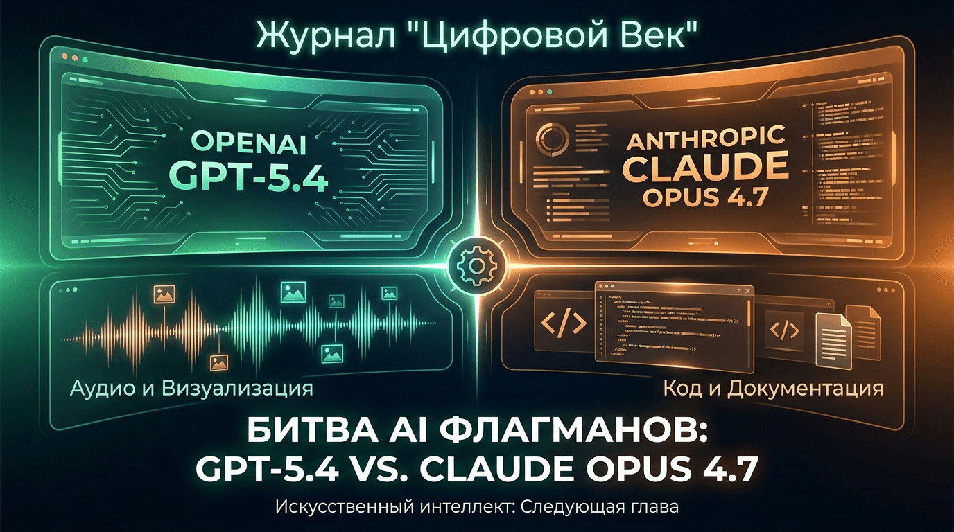 GPT-5.4 vs Gemini 3.1 Pro — сравнение флагманских нейросетей 2026